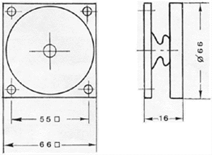 Modelo 25600. Tabla de medidas