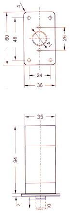 Model 820. Measurement table